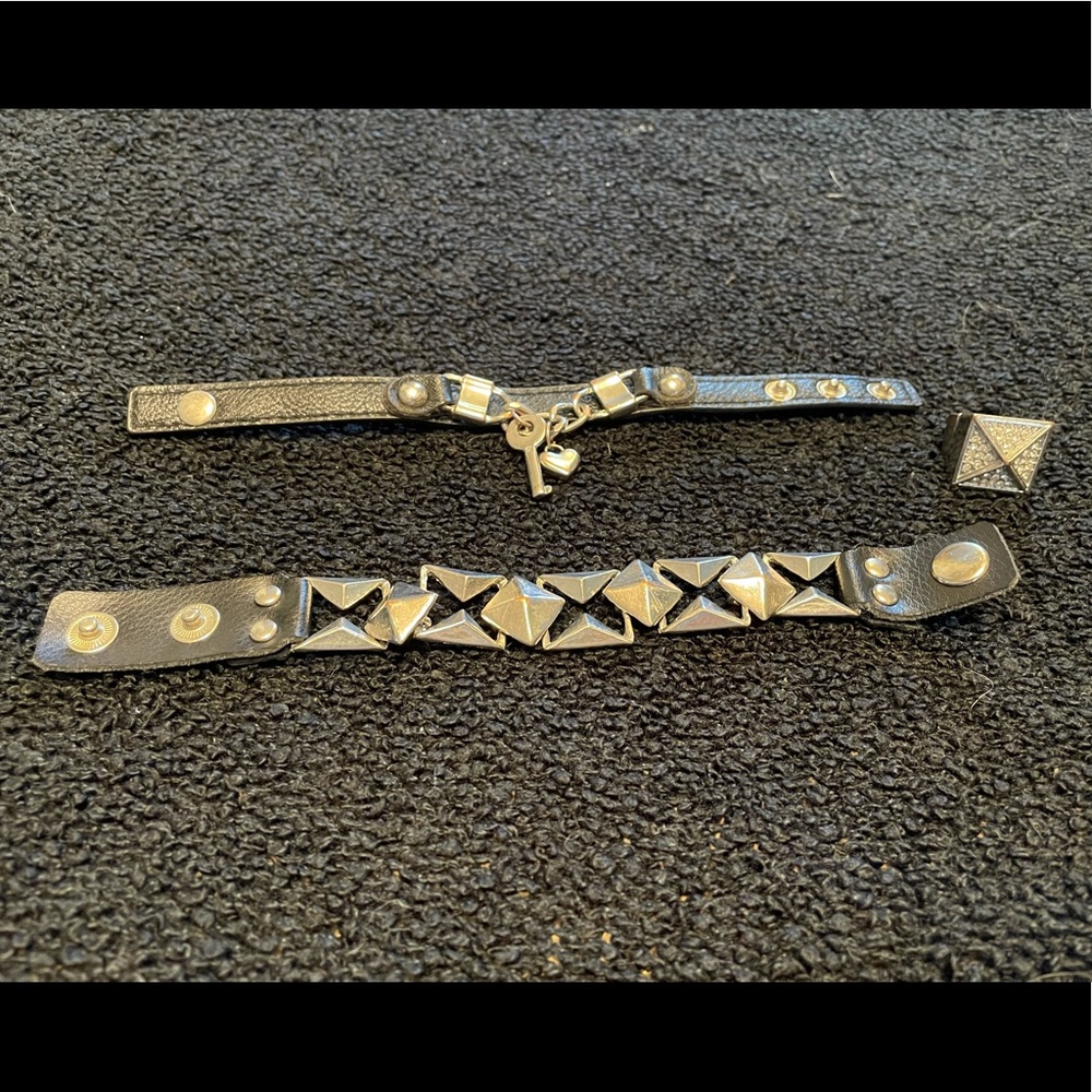 Bracelets and ring set